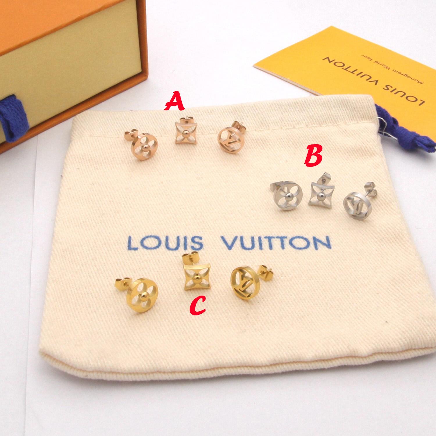 Louis Vuitton Crazy in Lock Earrings Set   M00395 - everydesigner