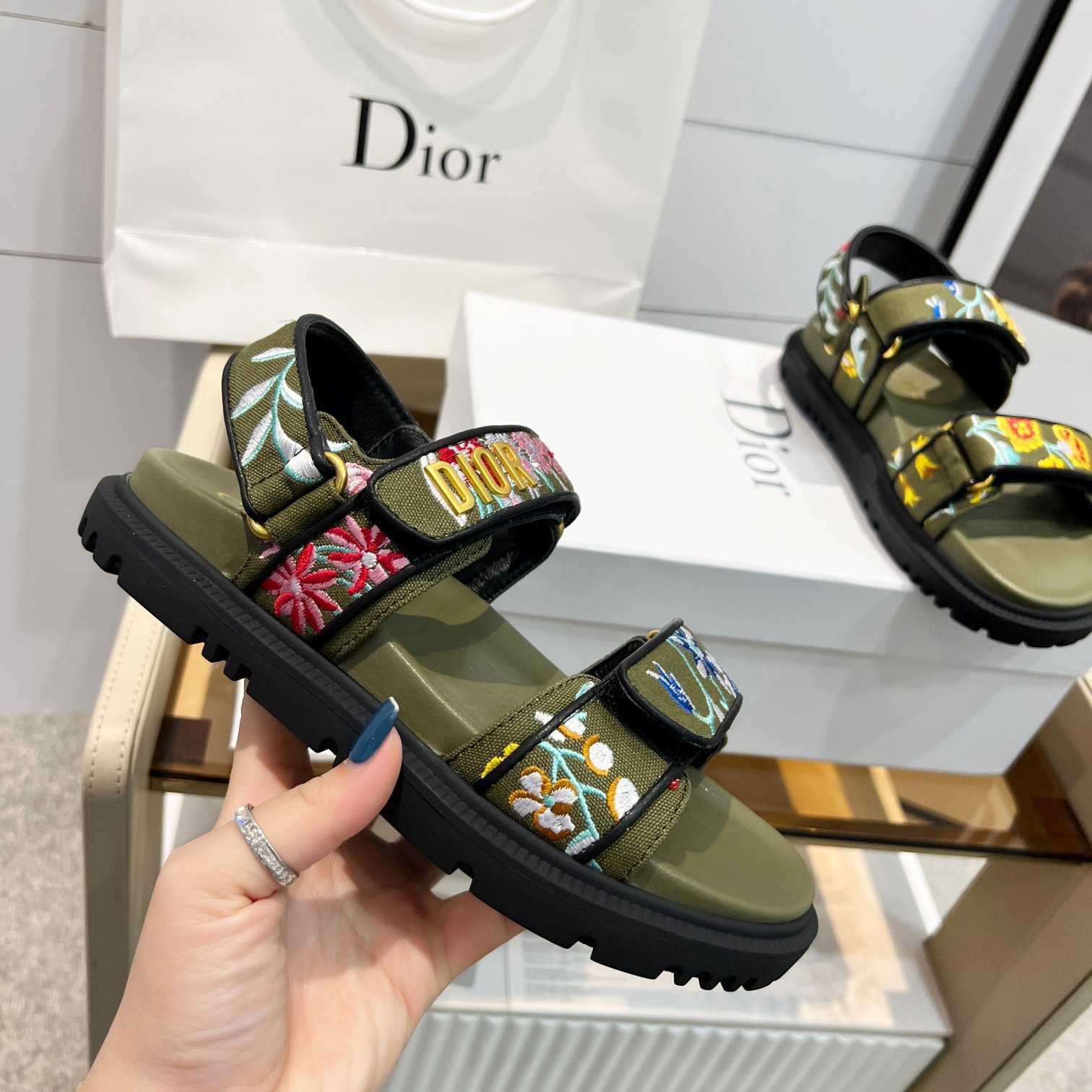 Dior Dioract Sandal - everydesigner