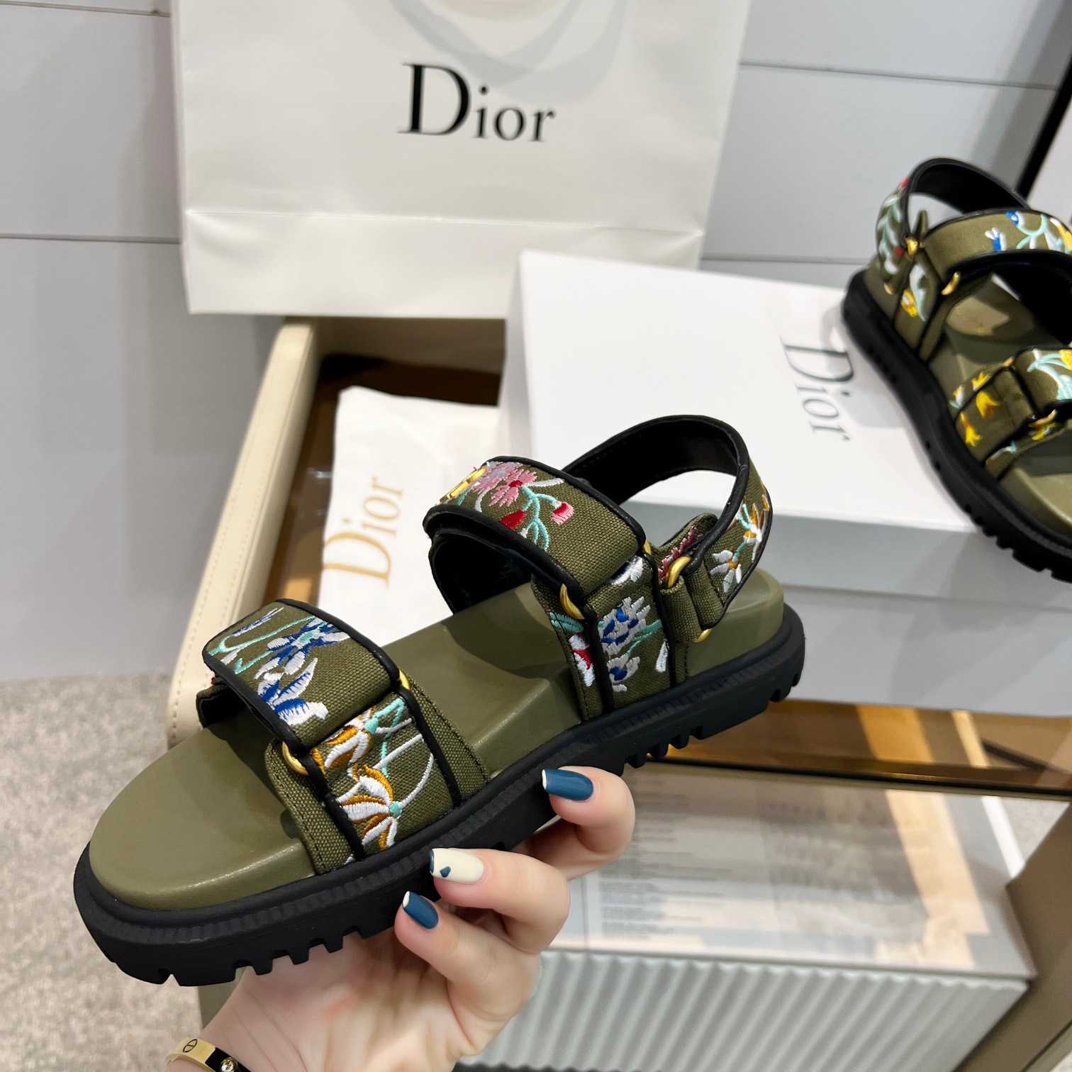 Dior Dioract Sandal - everydesigner