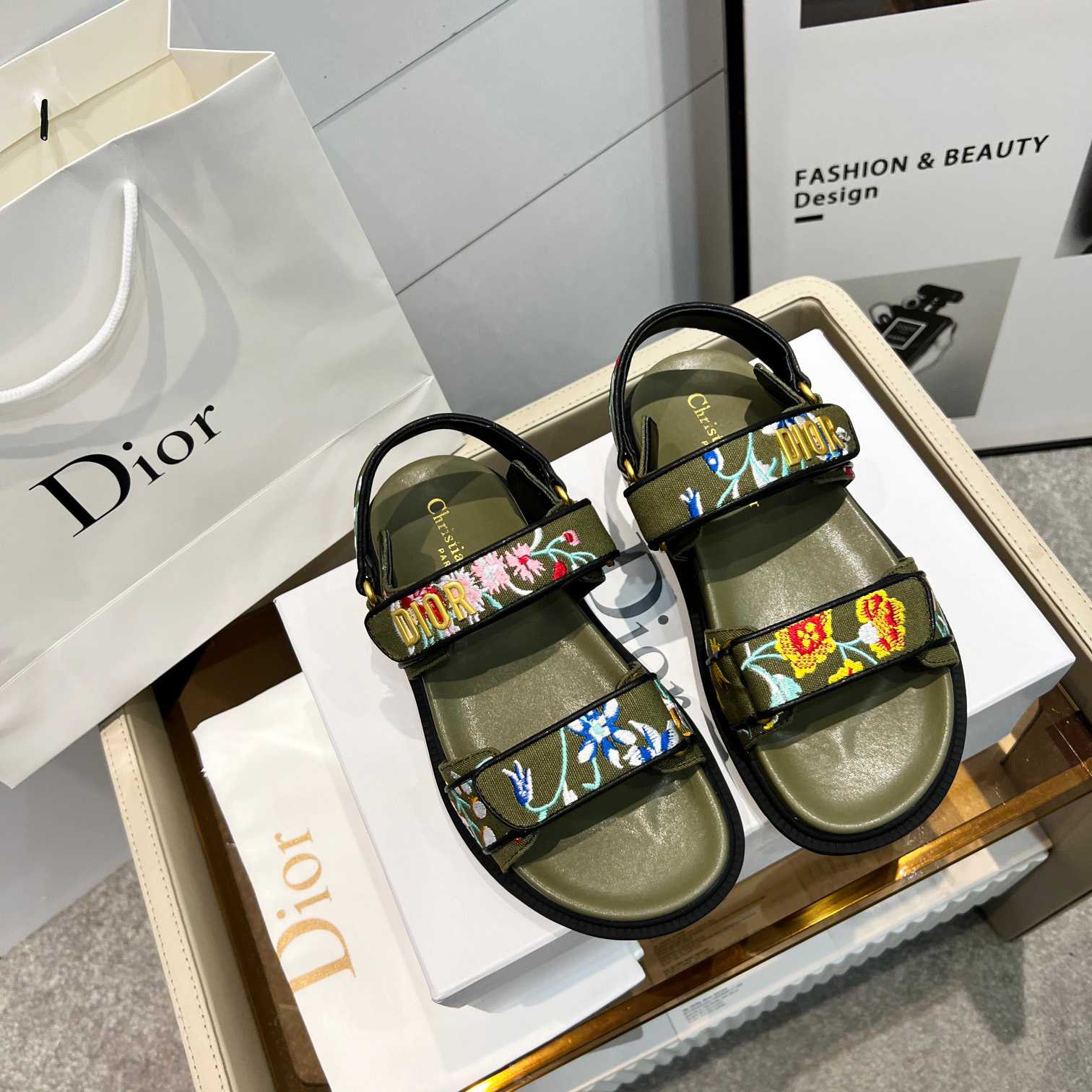 Dior Dioract Sandal - everydesigner