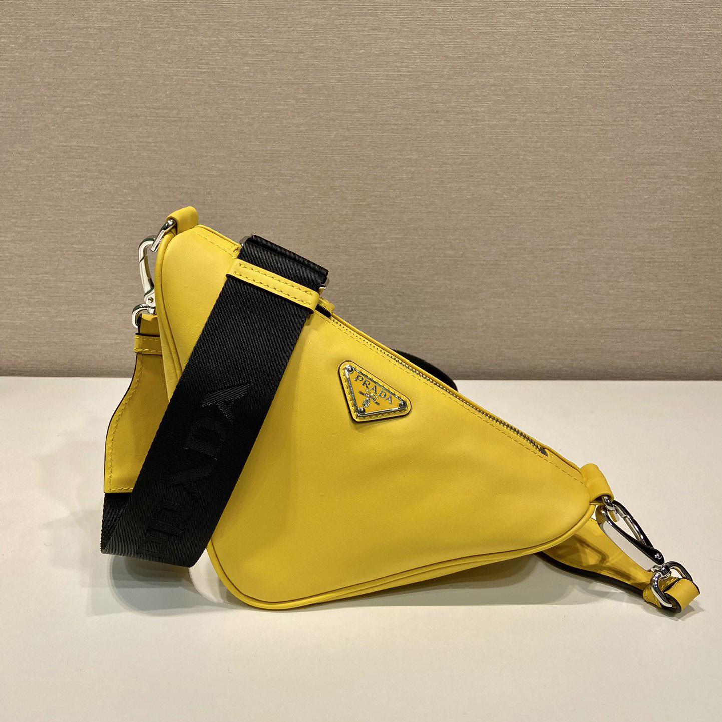 Prada Triangle Leather Bag - everydesigner