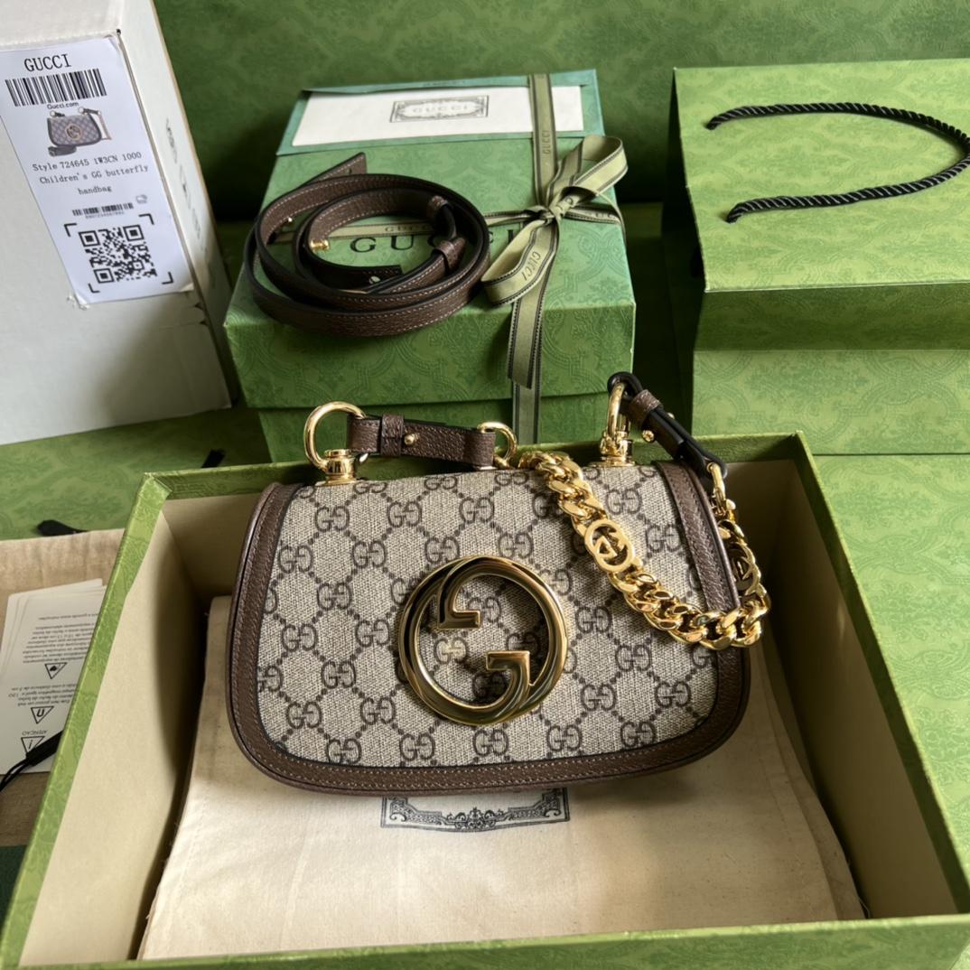 Gucci Blondie Mini Shoulder Bag(21*13.5*7cm) - everydesigner