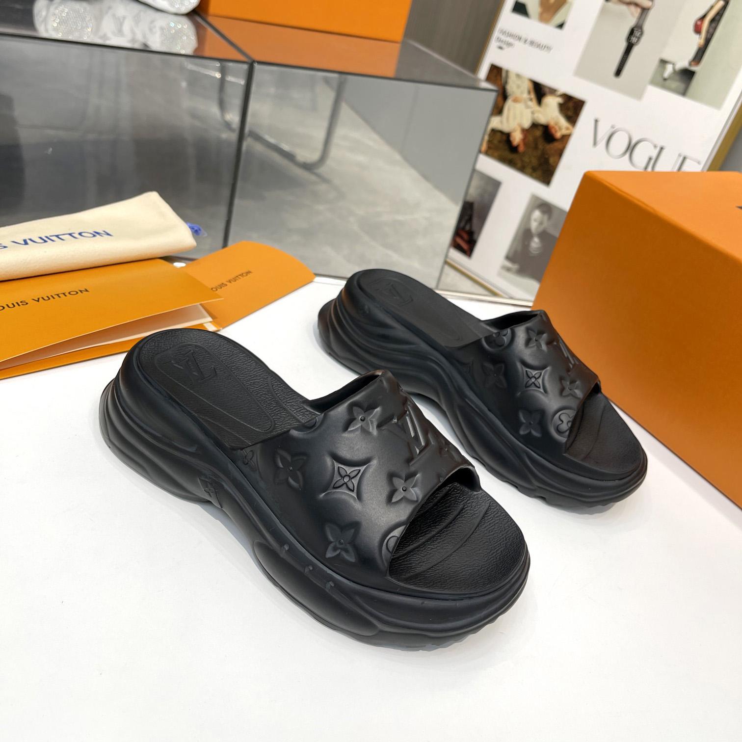 Louis Vuitton Pool 55 Flat Comfort Mule      - everydesigner