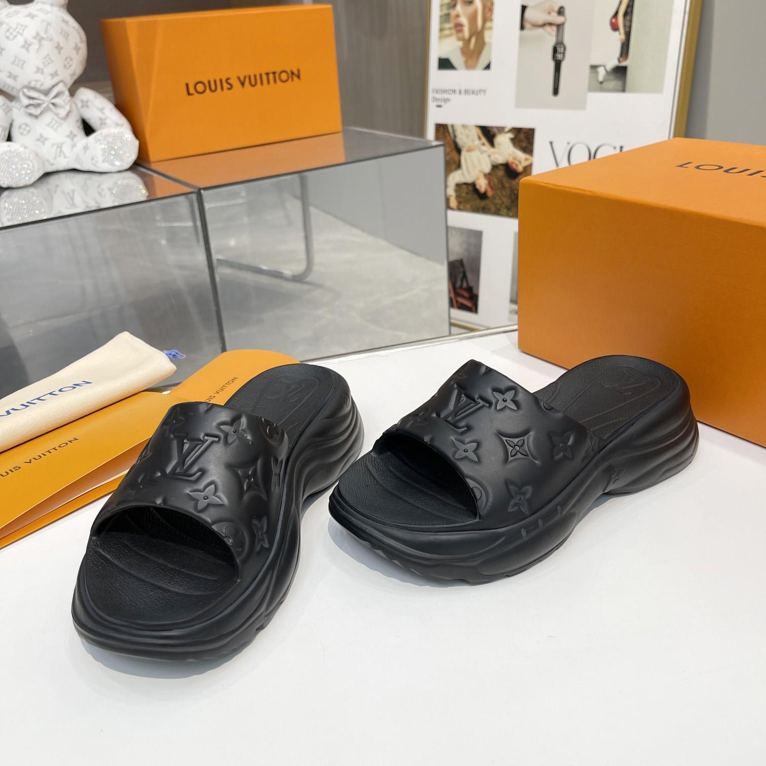 Louis Vuitton Pool 55 Flat Comfort Mule      - everydesigner