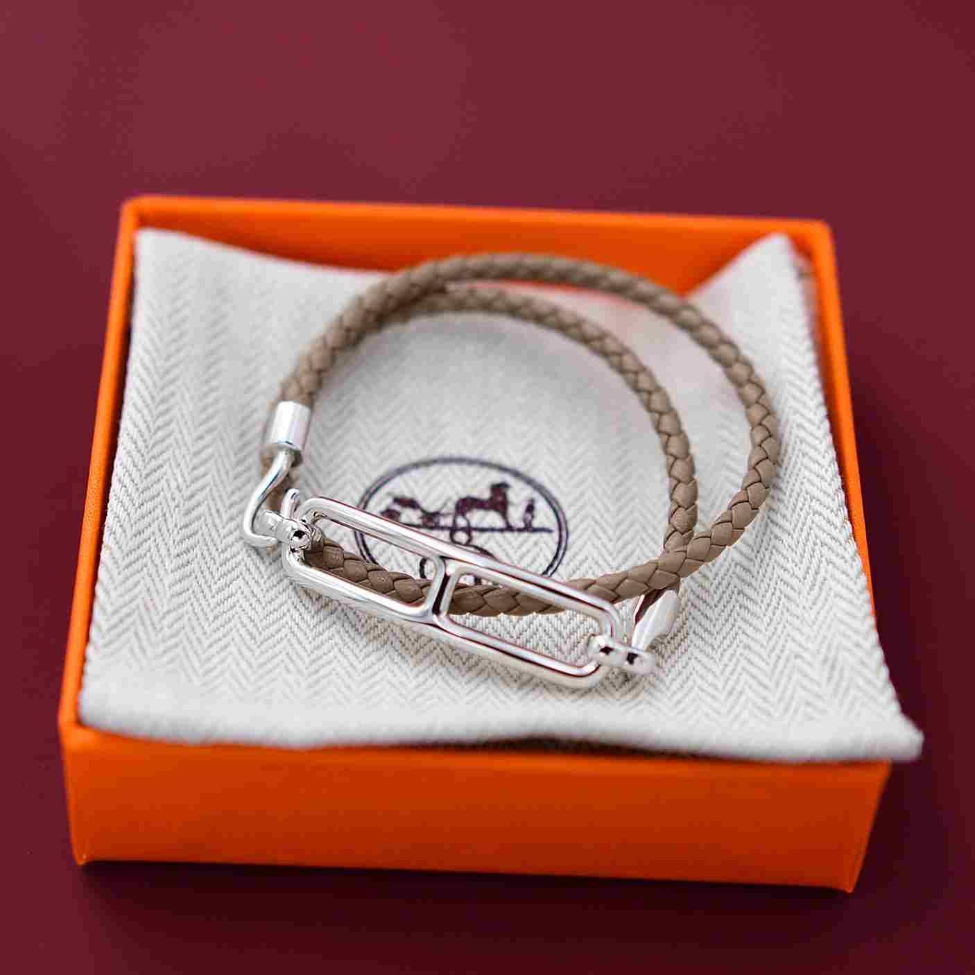 Hermes Roulis Double Tour Bracelet - everydesigner