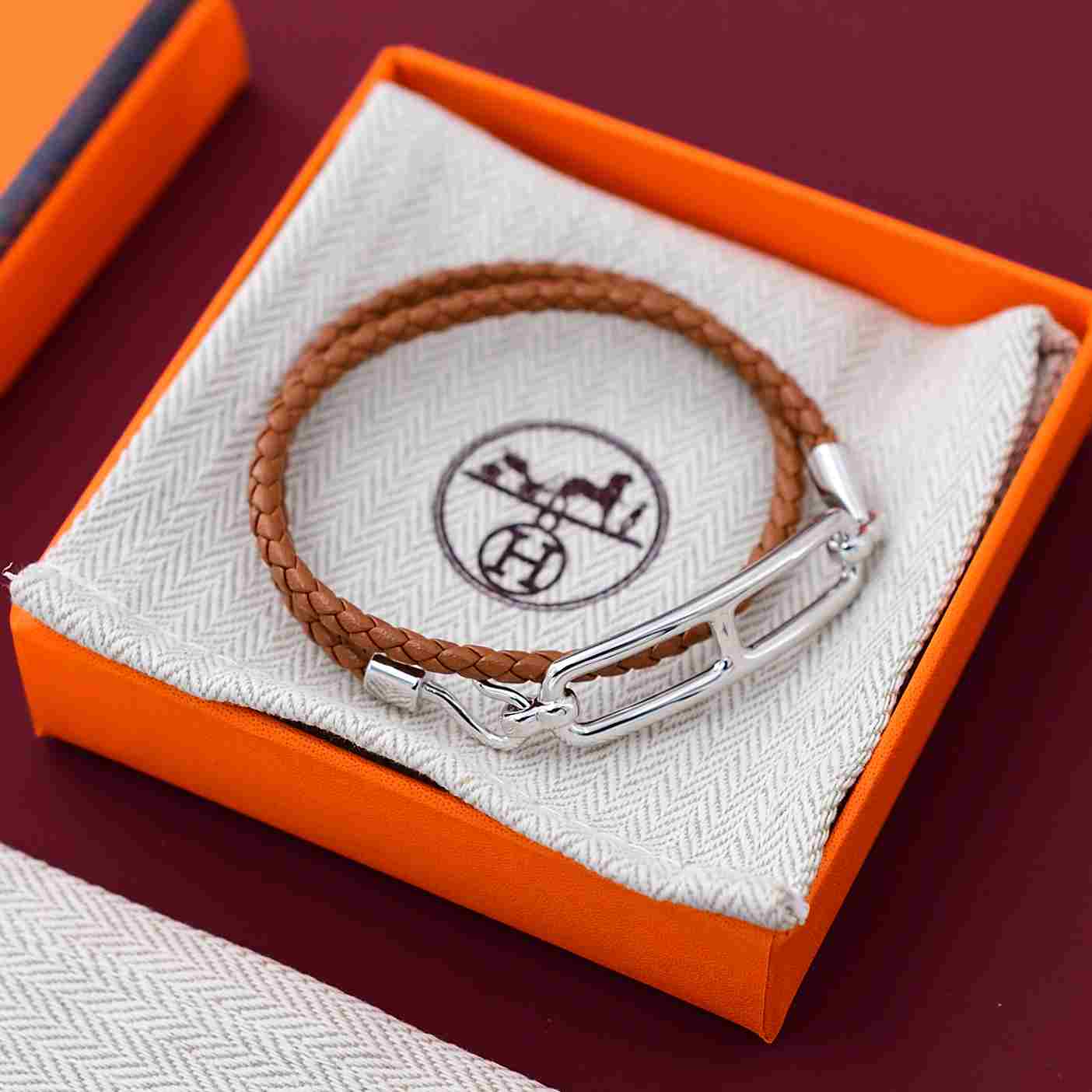 Hermes Roulis Double Tour Bracelet - everydesigner