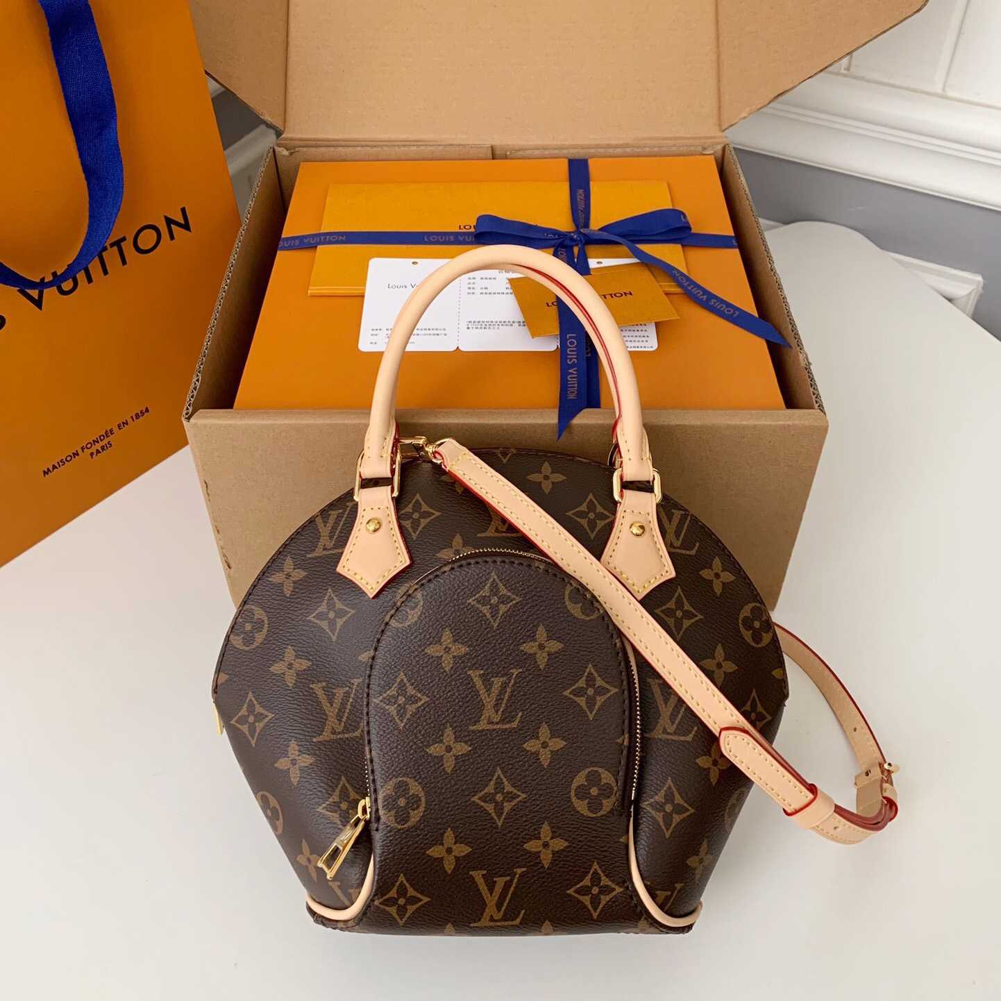 Louis Vuitton Ellipse PM Monogram  (28*21*8cm)   M46196 - everydesigner