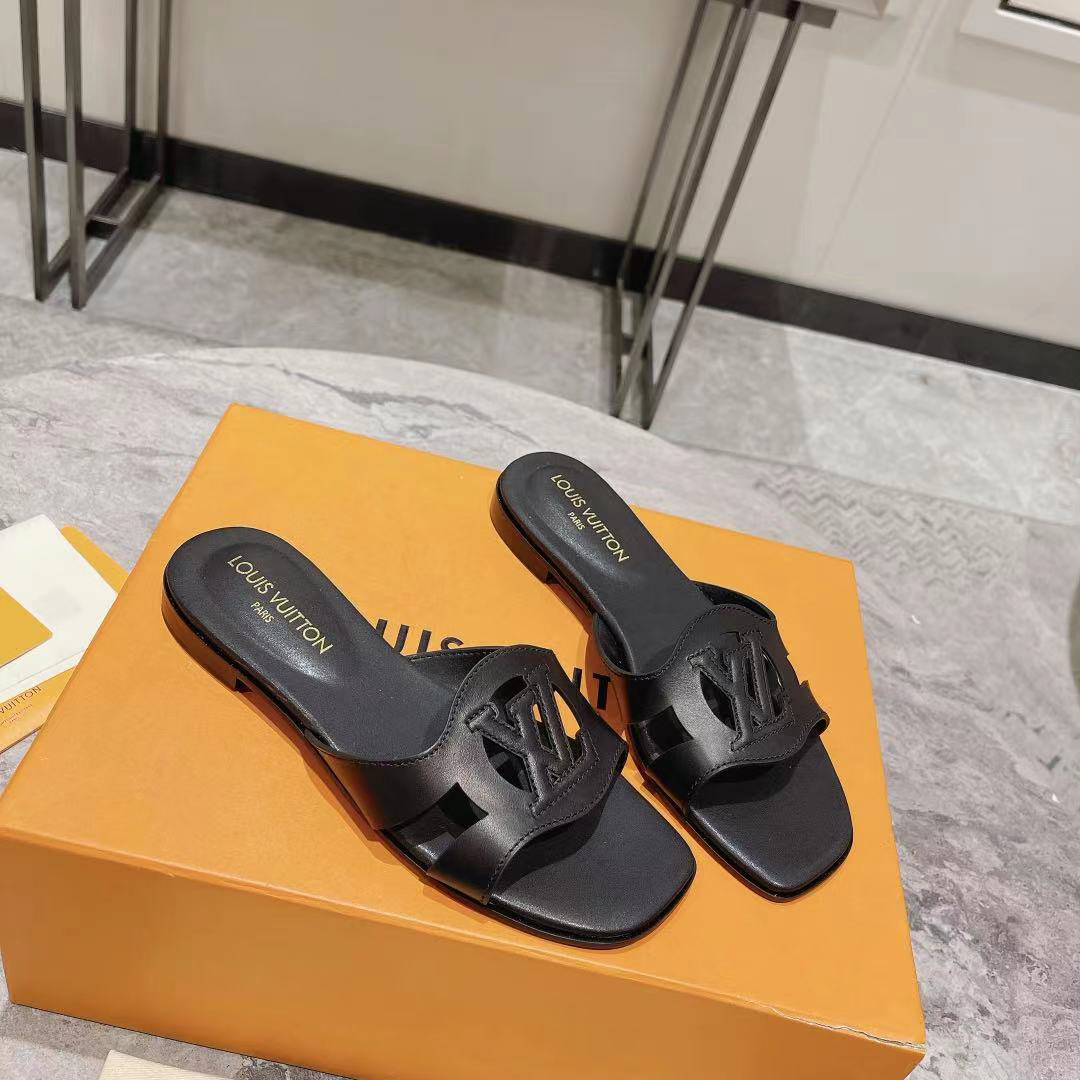 Louis Vuitton LV Isola Flat Mule   1ABP0E - everydesigner