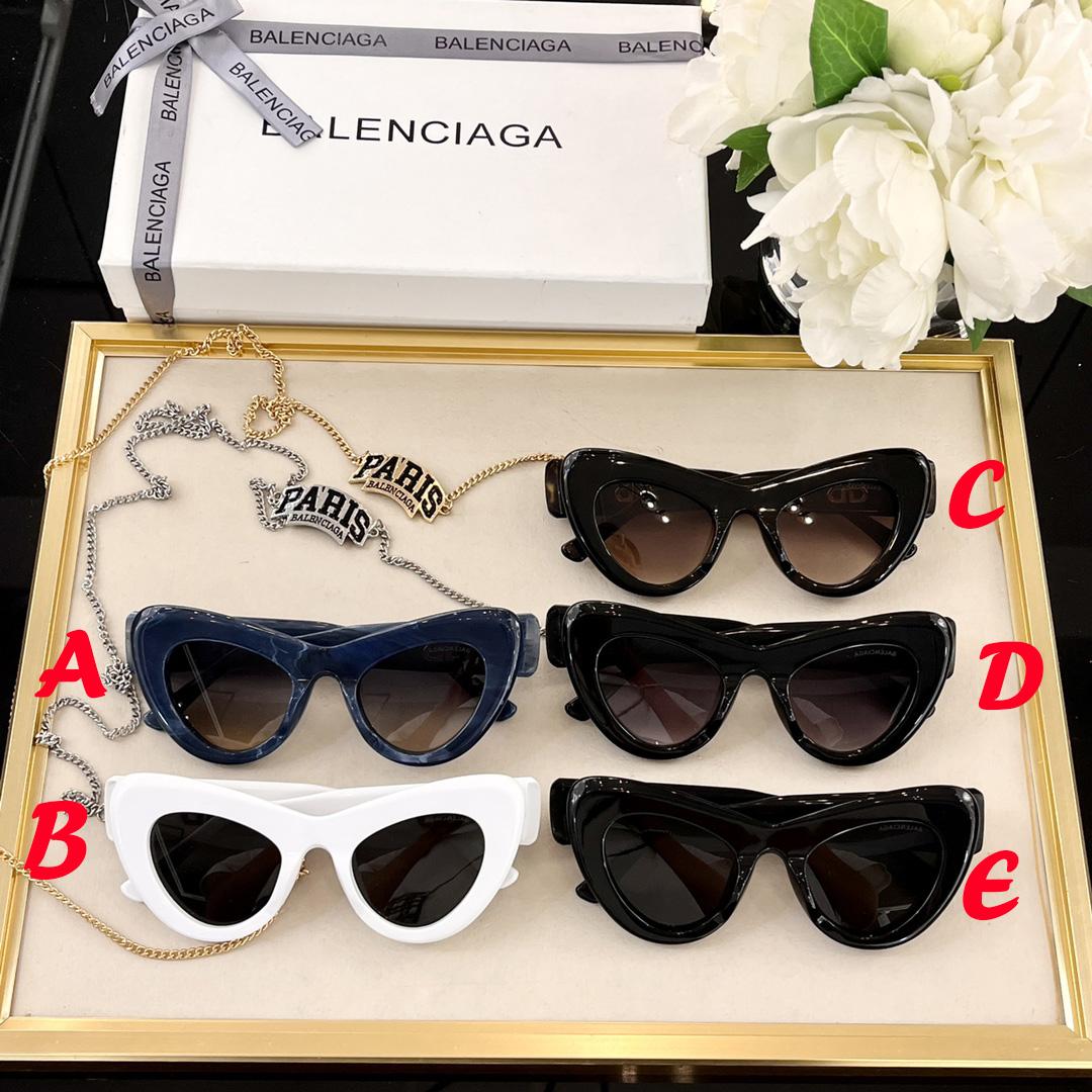 Balenciaga Cat-eye Logo-print Sunglasses    BB0204S - everydesigner