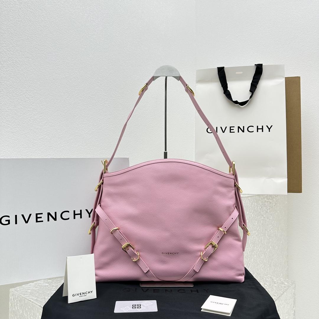 Givenchy Medium Voyou Bag In Leather(32-37-6.5cm) - everydesigner