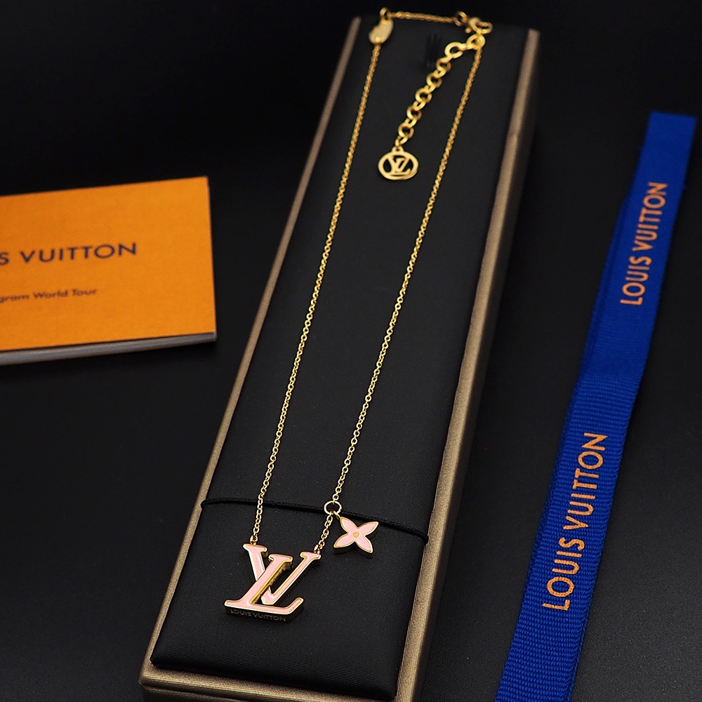 Louis Vuitton LV Iconic Enamel Necklace    M01215 - everydesigner