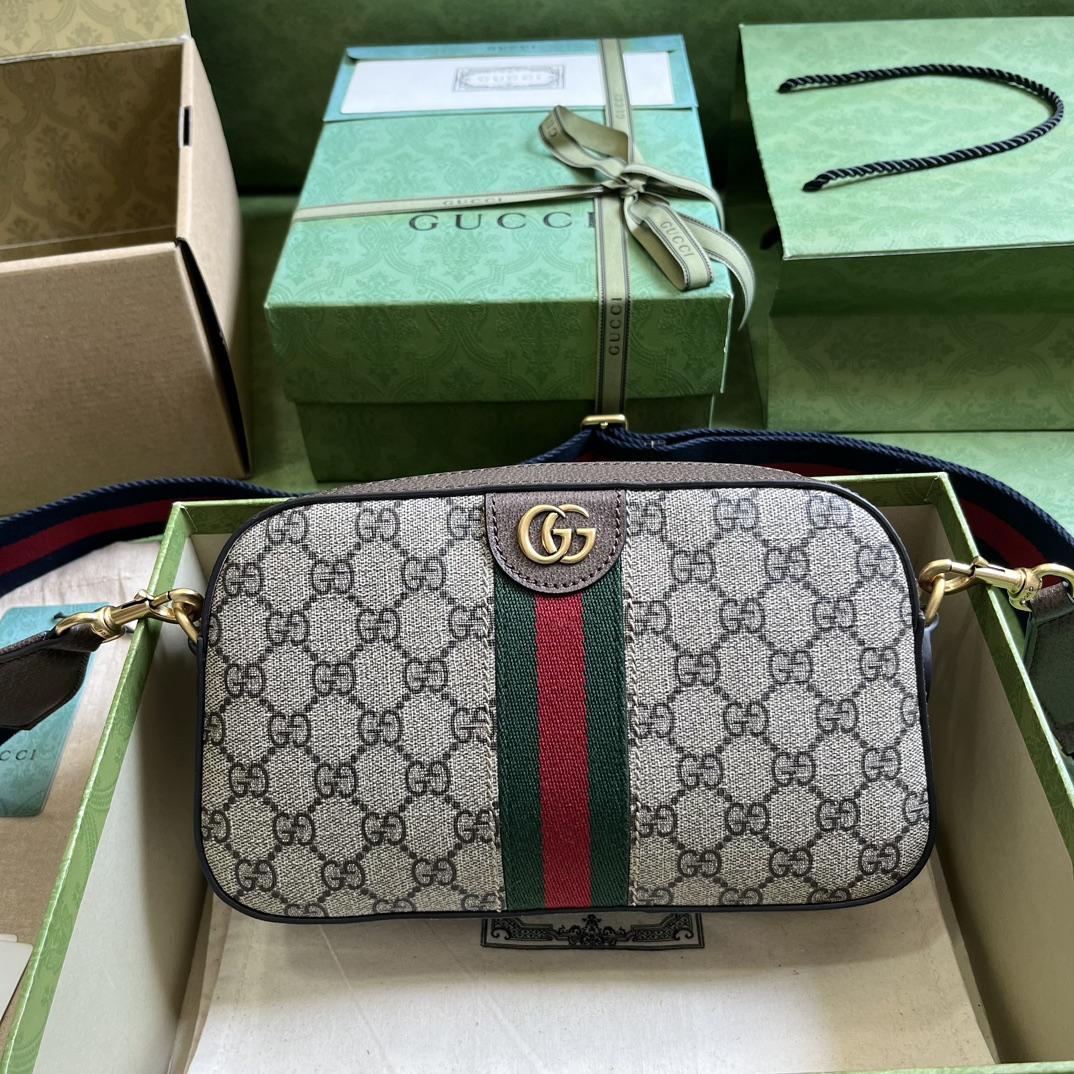 Gucci Ophidia GG Small Shoulder Bag (23.9x 15.2x 6.9cm) - everydesigner