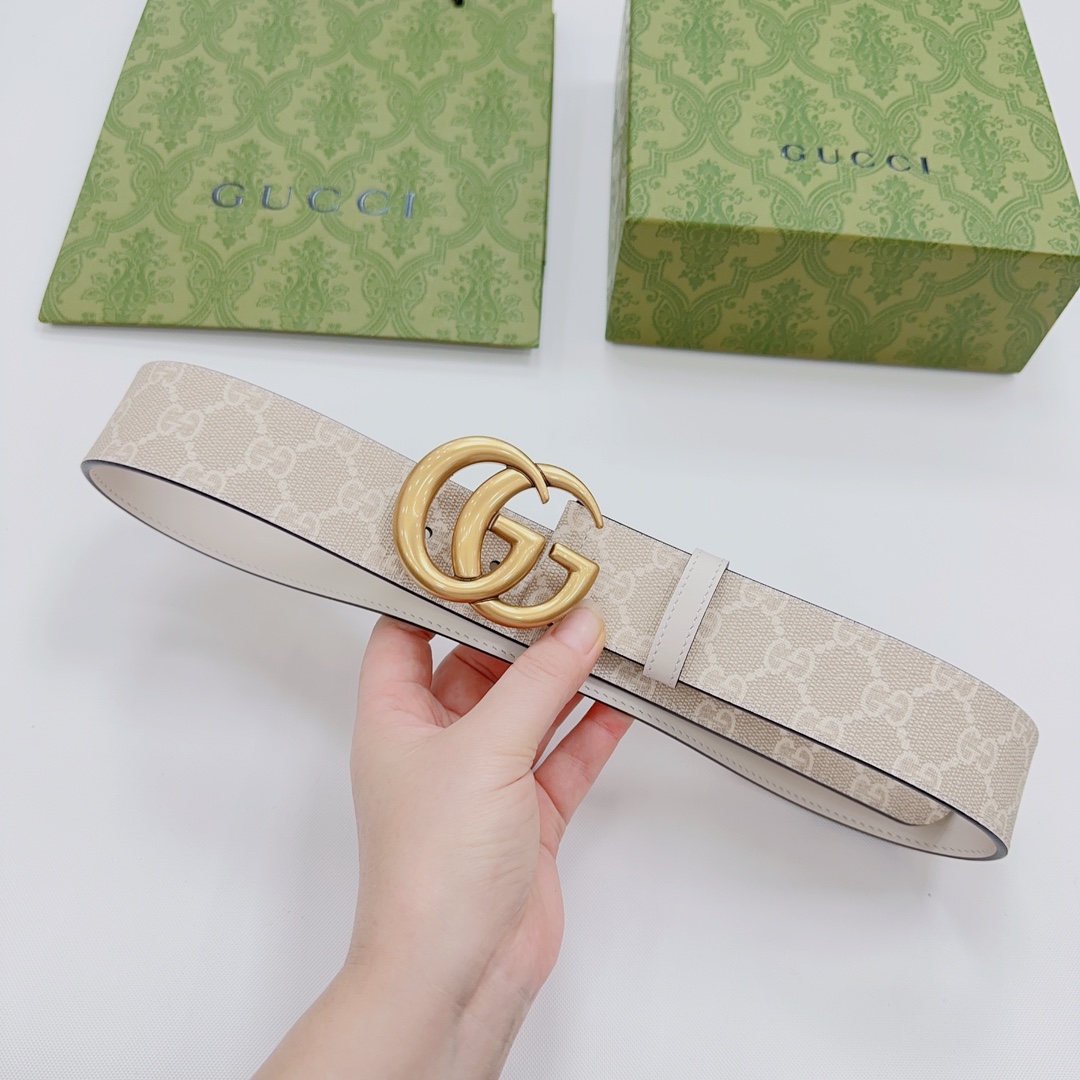 Gucci GG Marmont Reversible Wide Belt - everydesigner