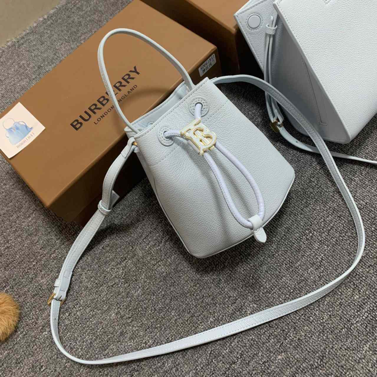 Burberry Mini TB Bucket Bag  - everydesigner