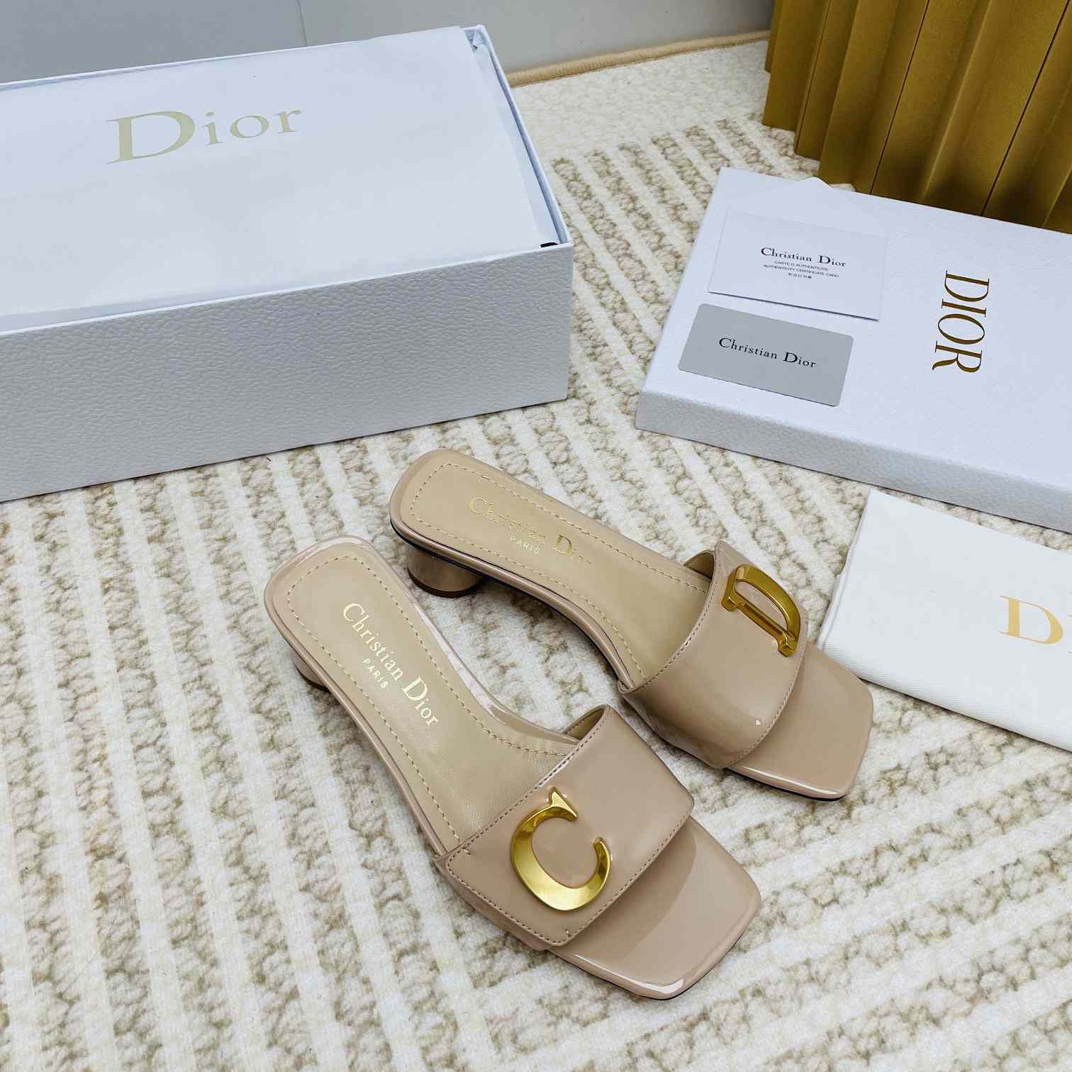 Dior C'est Dior Heeled Slide - everydesigner