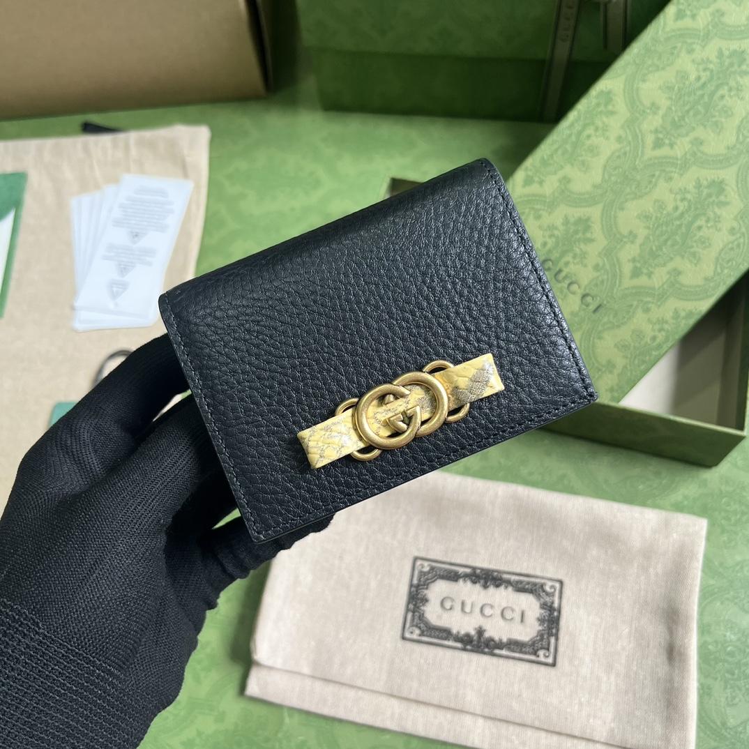 Gucci Wallet With Interlocking G Python Bow - everydesigner