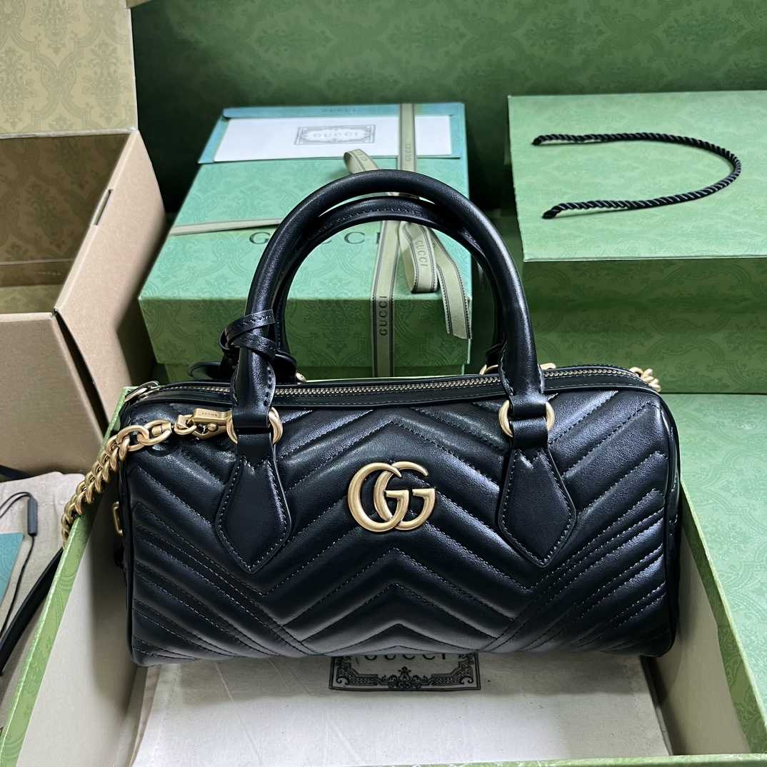 Gucci GG Marmont Small Top Handle Bag(27-13.5-10cm) - everydesigner