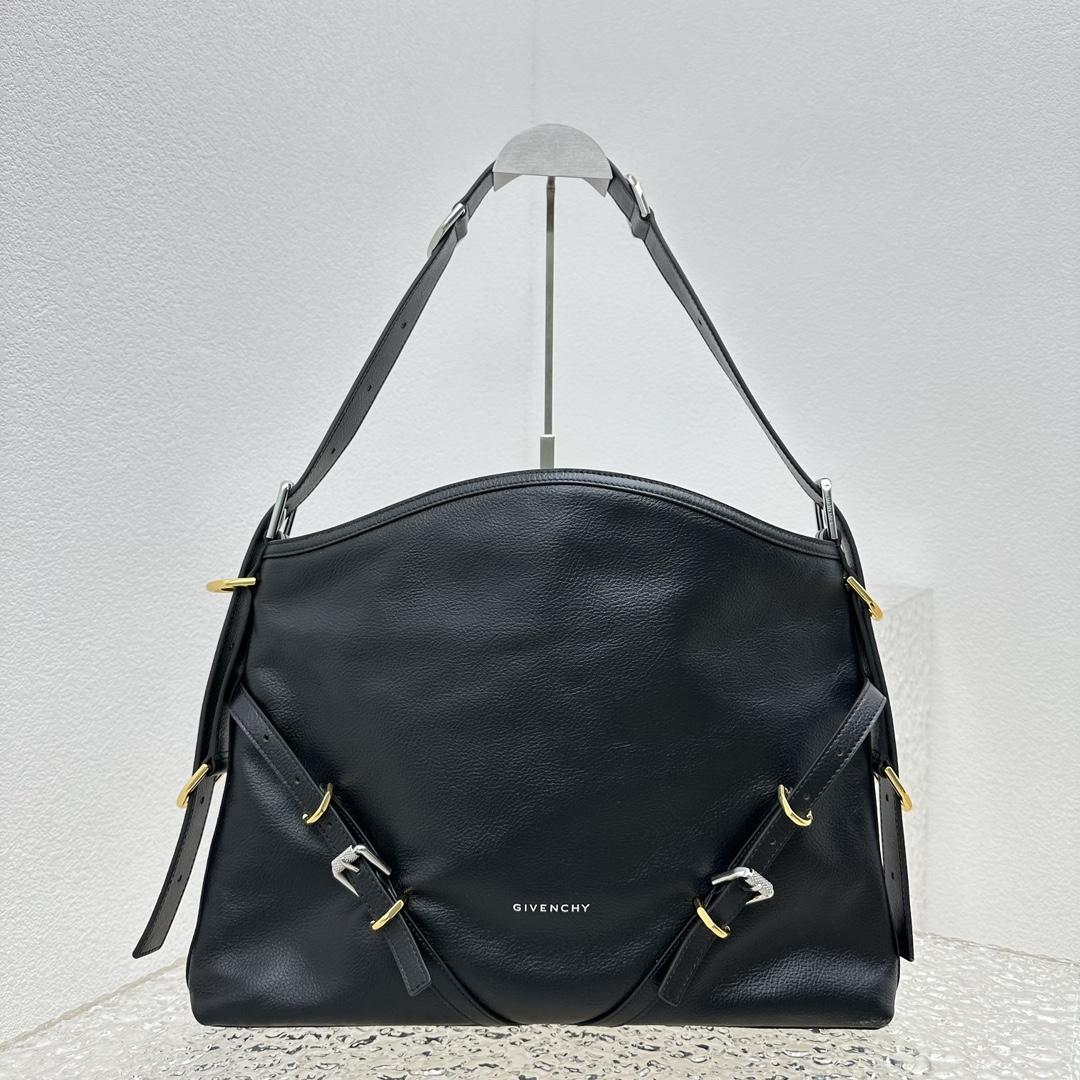 Givenchy Medium Voyou Bag In Leather(32-37-6.5cm) - everydesigner