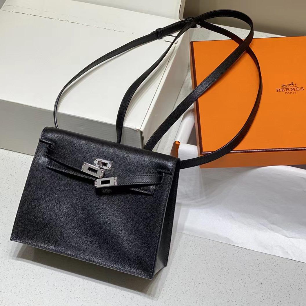 Hermes Kelly Mini Women Handbag(22-17-4cm ) - everydesigner