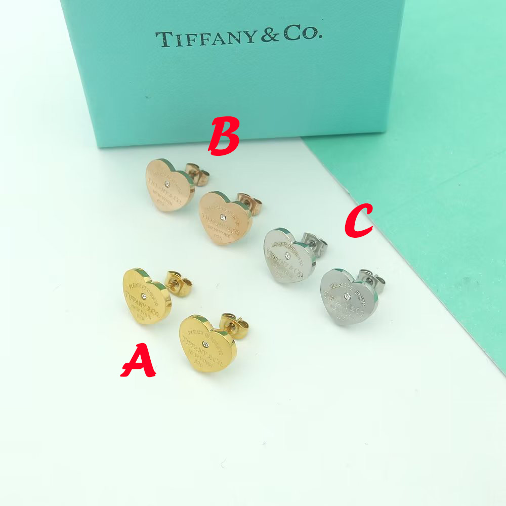 Tiffany&CO Heart Tag Earrings - everydesigner