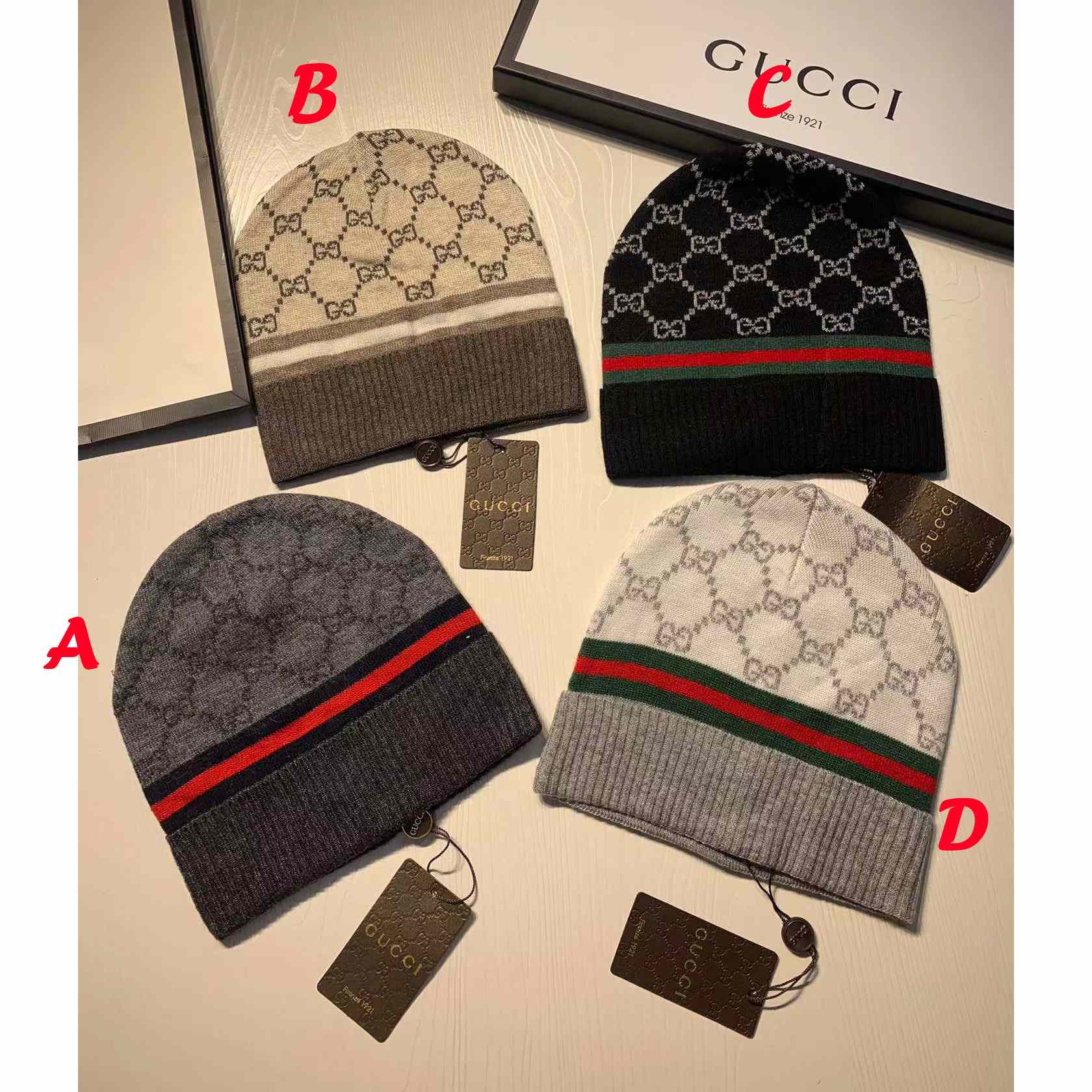 Gucci Beanie Hats  - everydesigner