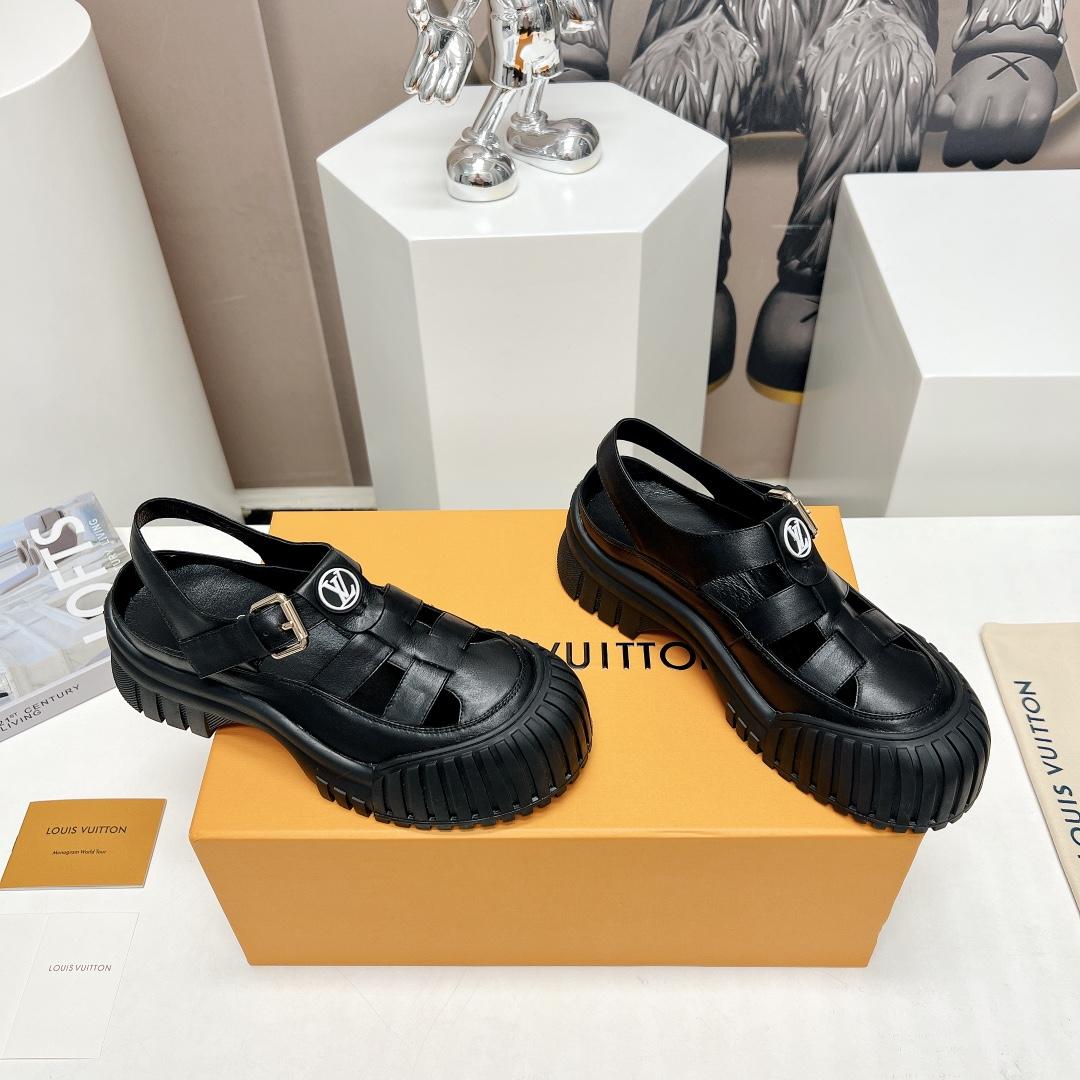 Louis Vuitton Archlight Flat Sandals - everydesigner