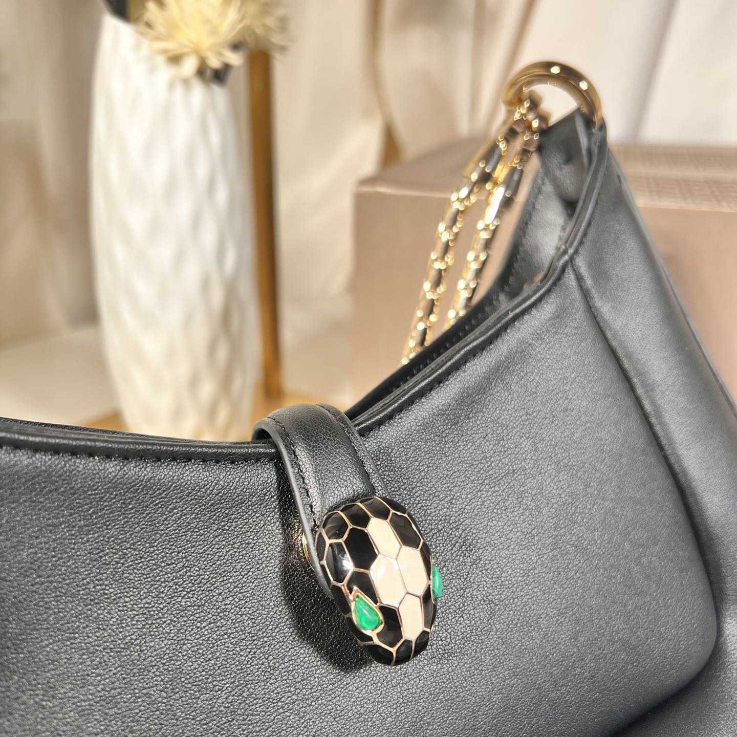 Bvlgari Serpenti Baia Shoulder Bag - everydesigner