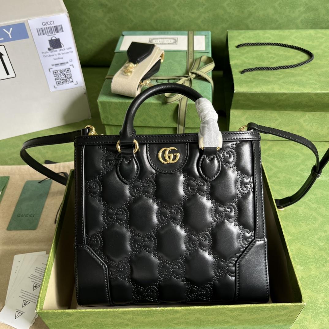 Gucci GG Matelasse MIni Top Handle Bag  (23x 22x 10cm) - everydesigner