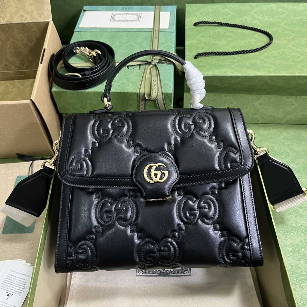 Gucci GG Matelasse Handbag (25.5x 20.5x 12.5cm) - everydesigner