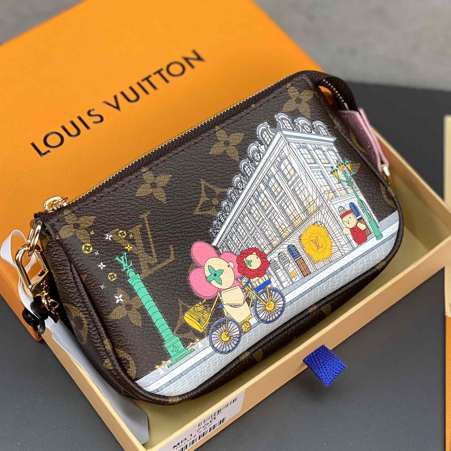 Louis Vuitton Mini Pochette Accessoires (15.5*10.5*4cm)  M81760 - everydesigner