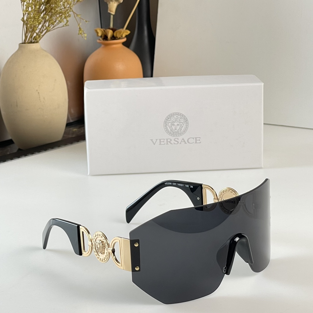 Versace Medusa Biggie Mask Sunglasses   VE2258 - everydesigner