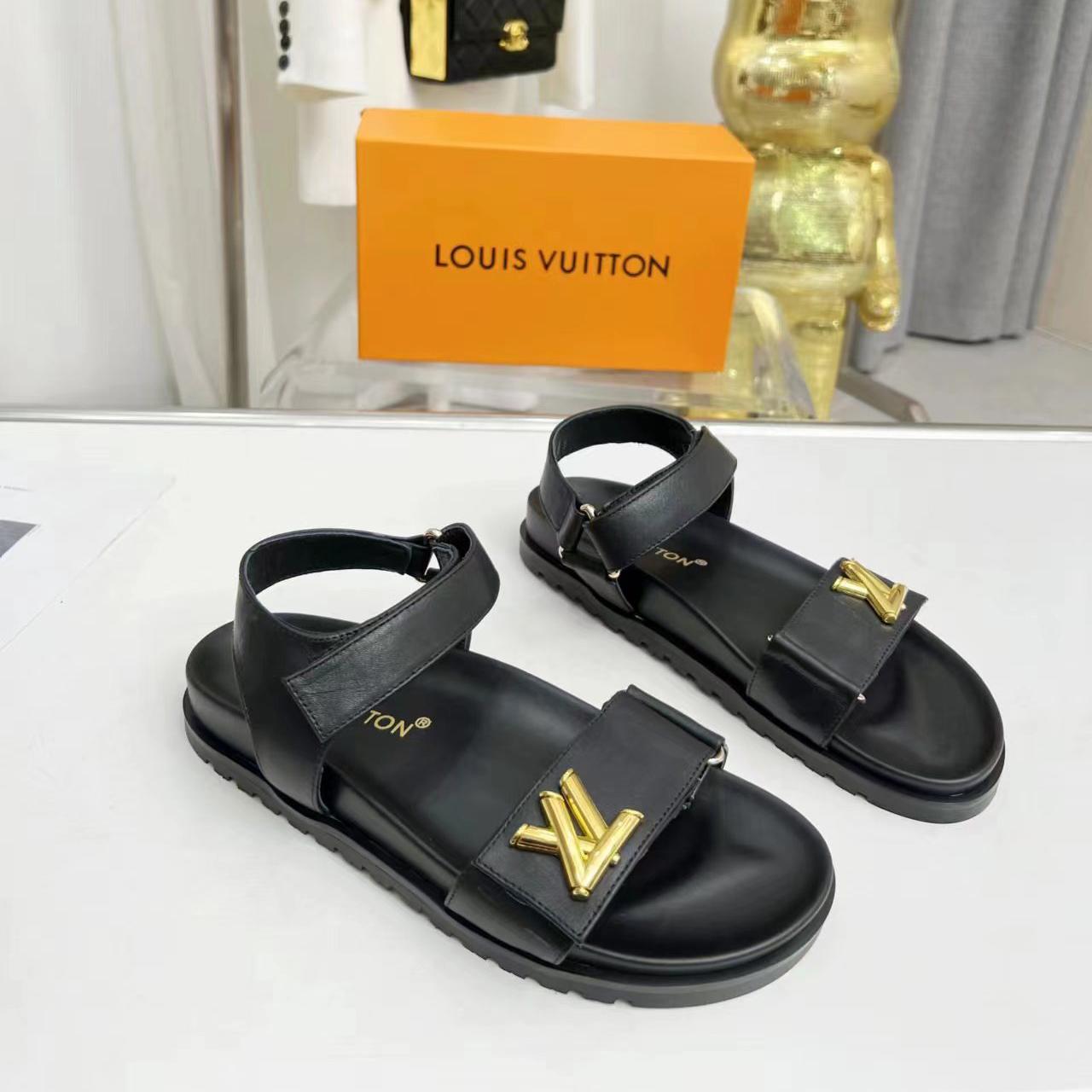 Louis Vuitton LV Sunset Comfort Flat Sandal   1ABW6W - everydesigner