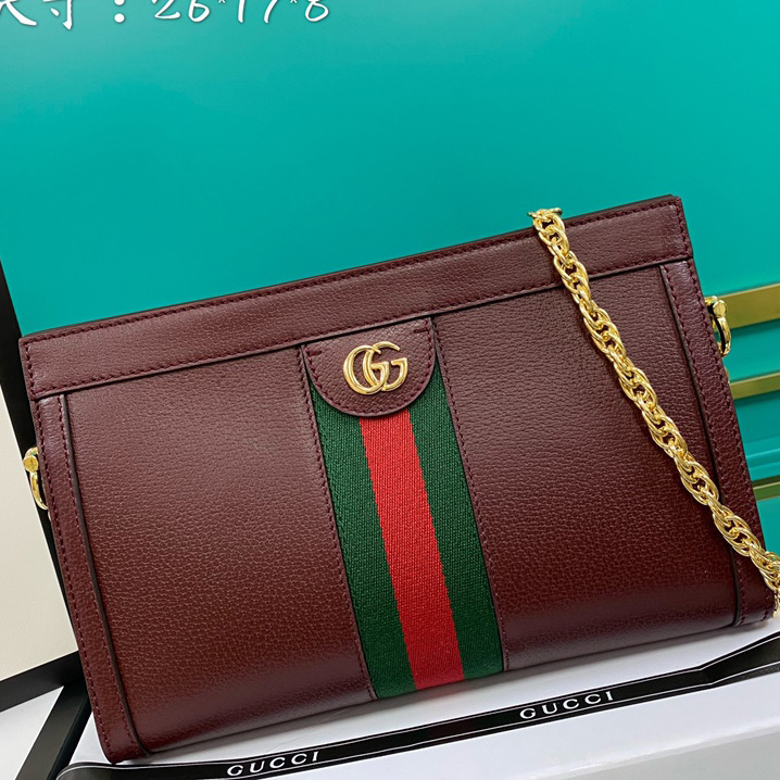 Gucci Ophidia GG Small Shoulder Bag  (26-17-8cm) - everydesigner