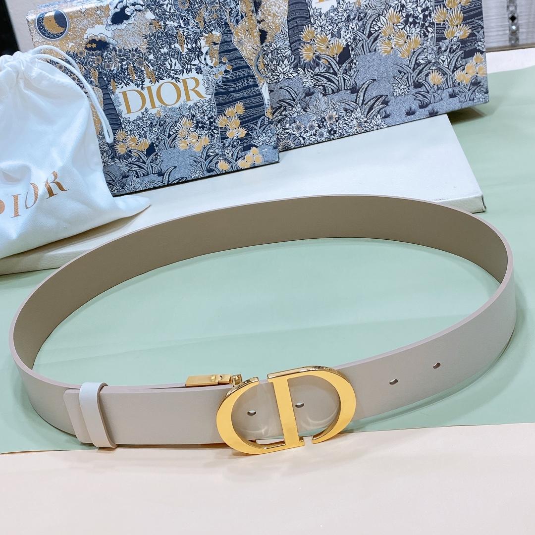 Dior 30 Montaigne Reversible Belt - everydesigner