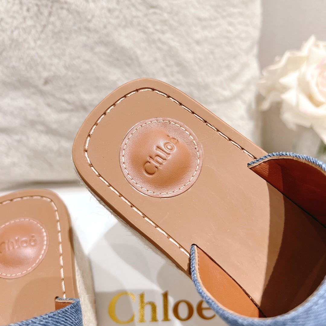 Chloe Woody Wedge Espadrille - everydesigner