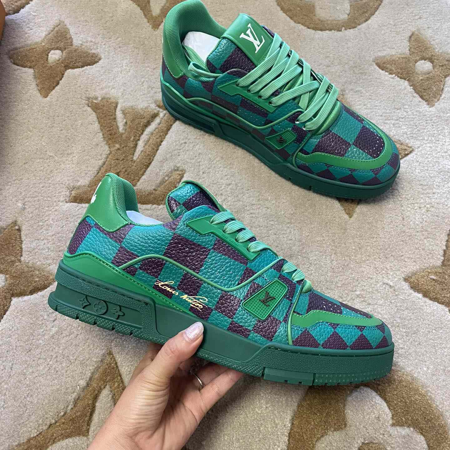 Louis Vuitton LV  Trainer Sneaker        - everydesigner