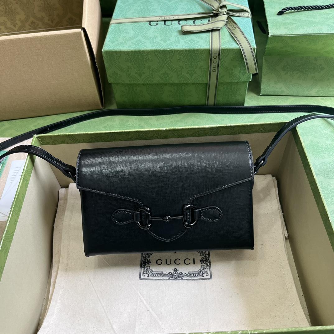 Gucci Horsebit 1955 Mini Bag(18-12-5cm) - everydesigner