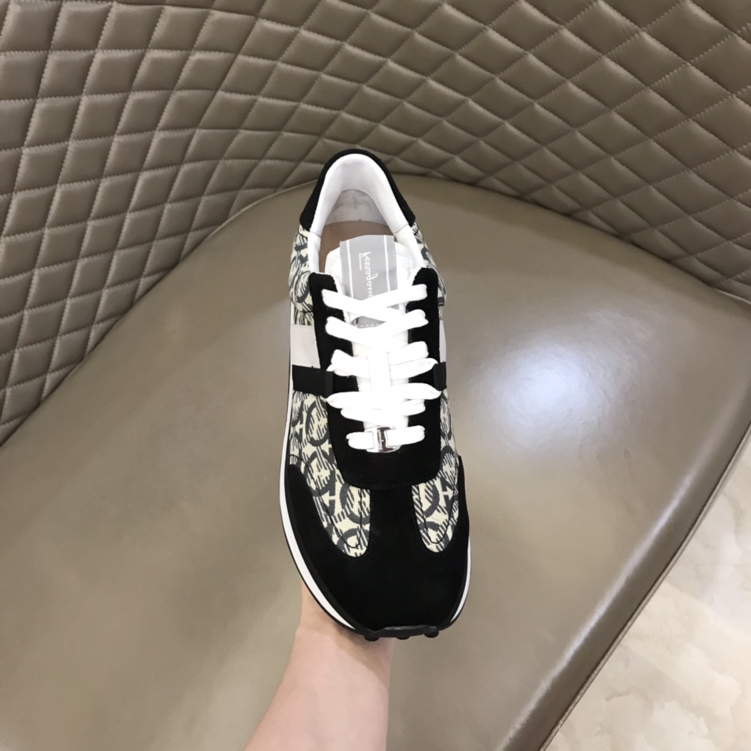 Ferragamo Fabric low-top Sneakers - everydesigner