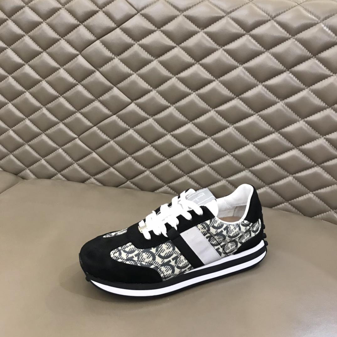 Ferragamo Fabric low-top Sneakers - everydesigner