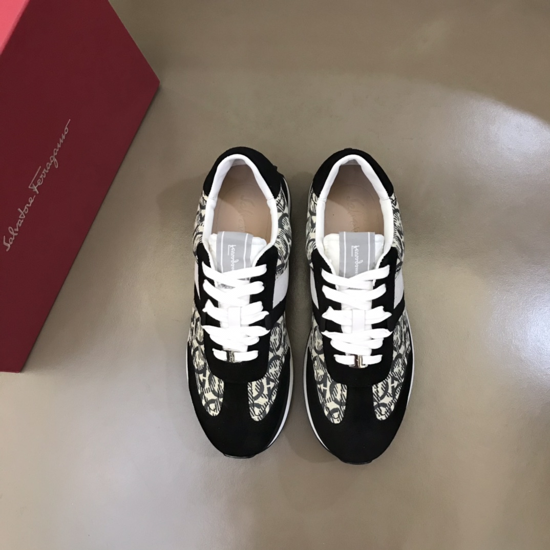 Ferragamo Fabric low-top Sneakers - everydesigner