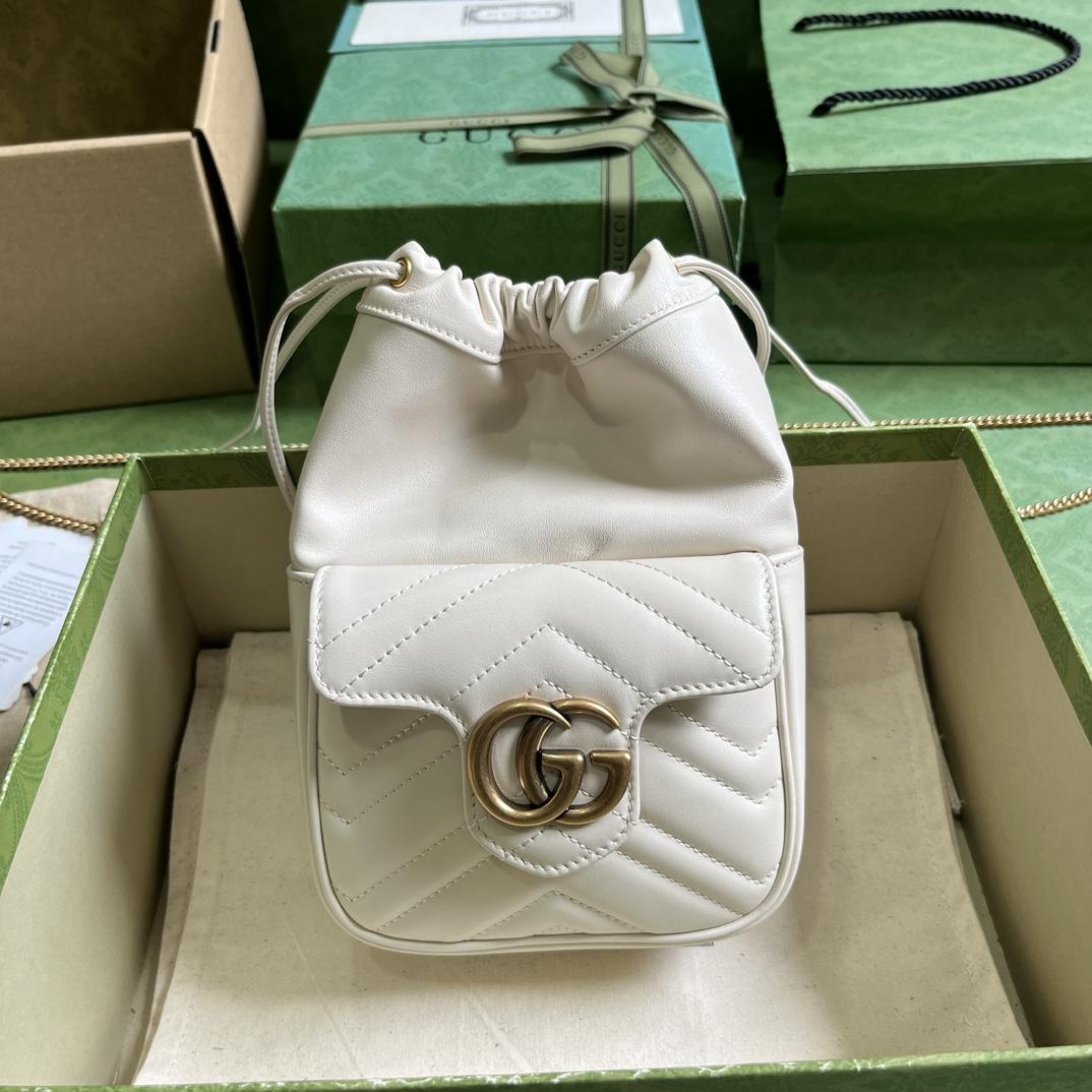 Gucci GG Marmont Mini Bucket Bag - everydesigner