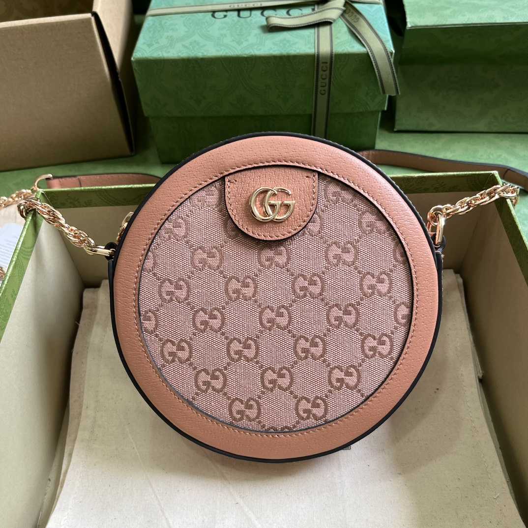 Gucci Ophidia GG Mini Round Shoulder Bag  (18-18-4.5cm) - everydesigner