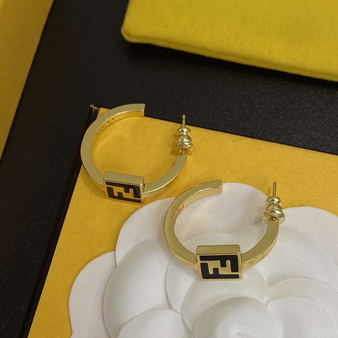 Fendi by Marc Jacobs Forever Fendi Earrings - everydesigner