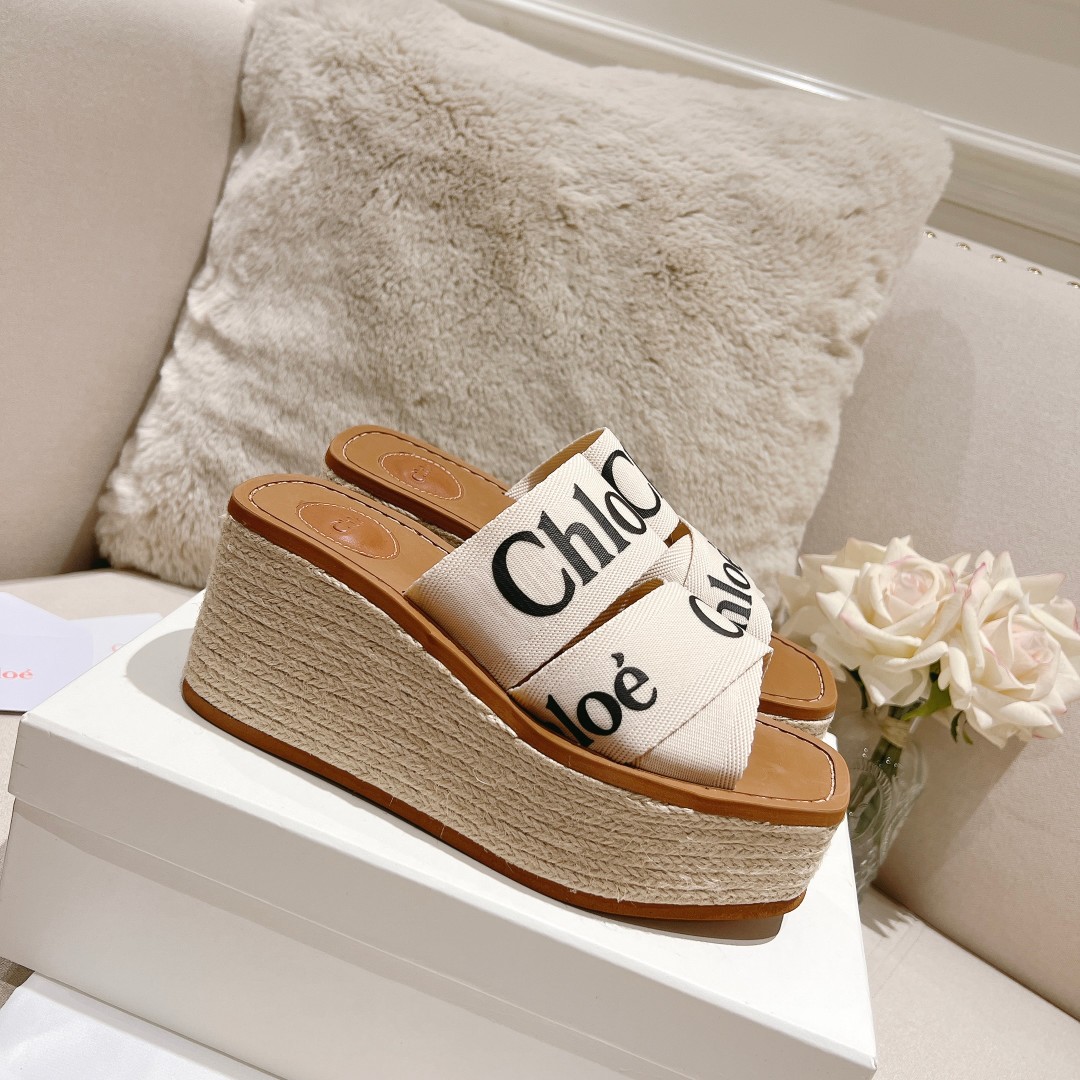 Chloe Woody Wedge Espadrille - everydesigner