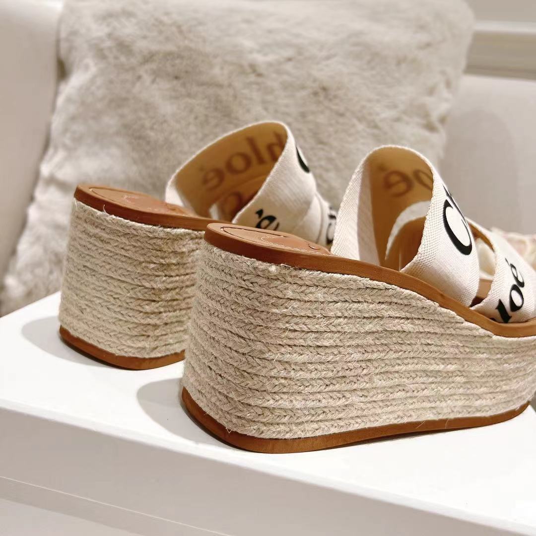 Chloe Woody Wedge Espadrille - everydesigner