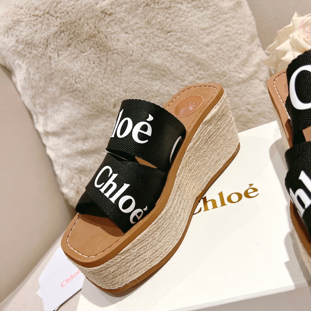 Chloe Woody Wedge Espadrille - everydesigner