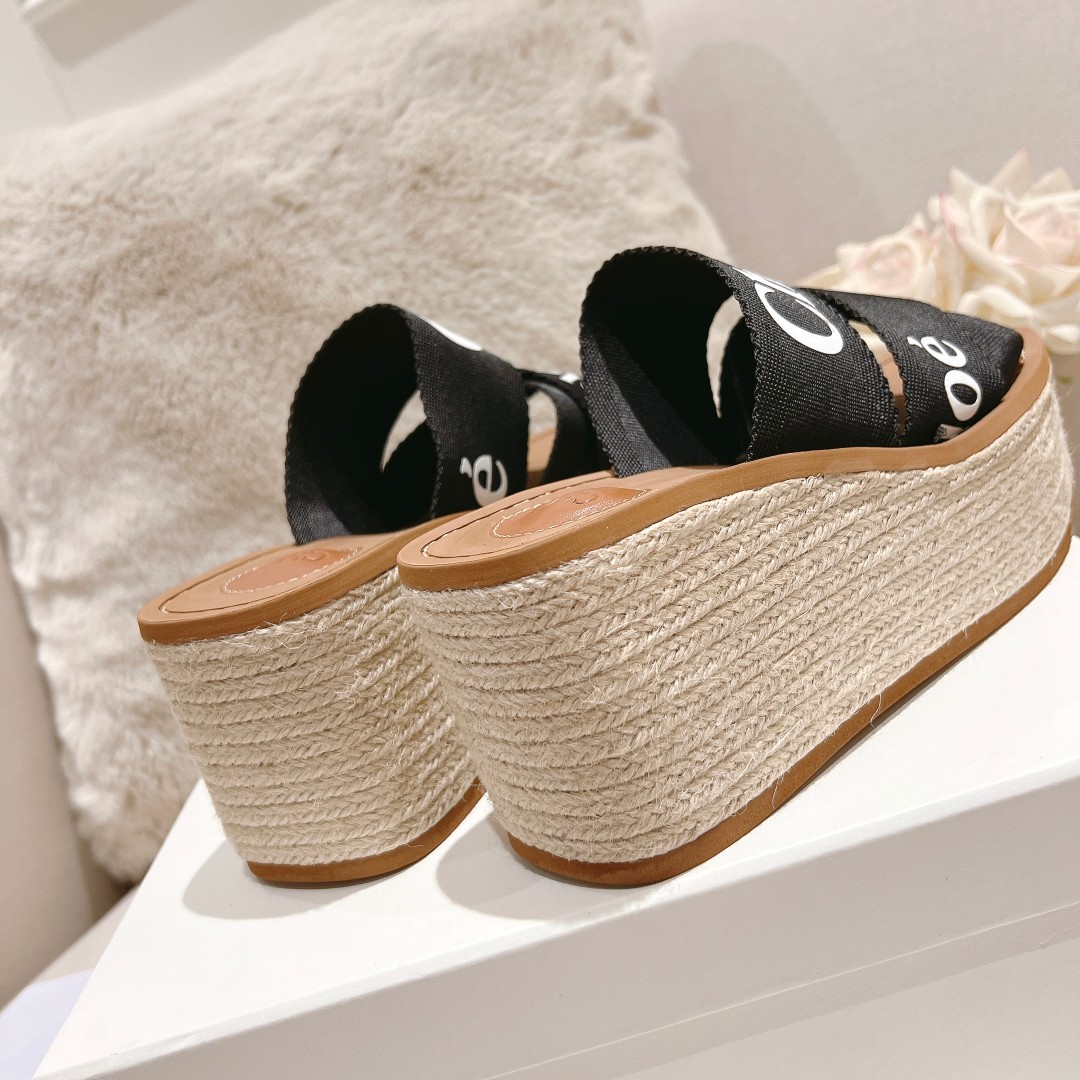 Chloe Woody Wedge Espadrille - everydesigner