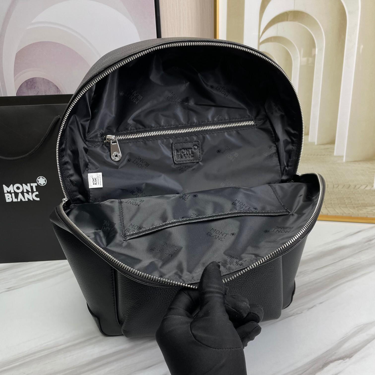 Montblanc Leather Backpack  (30x40x14cm) - everydesigner