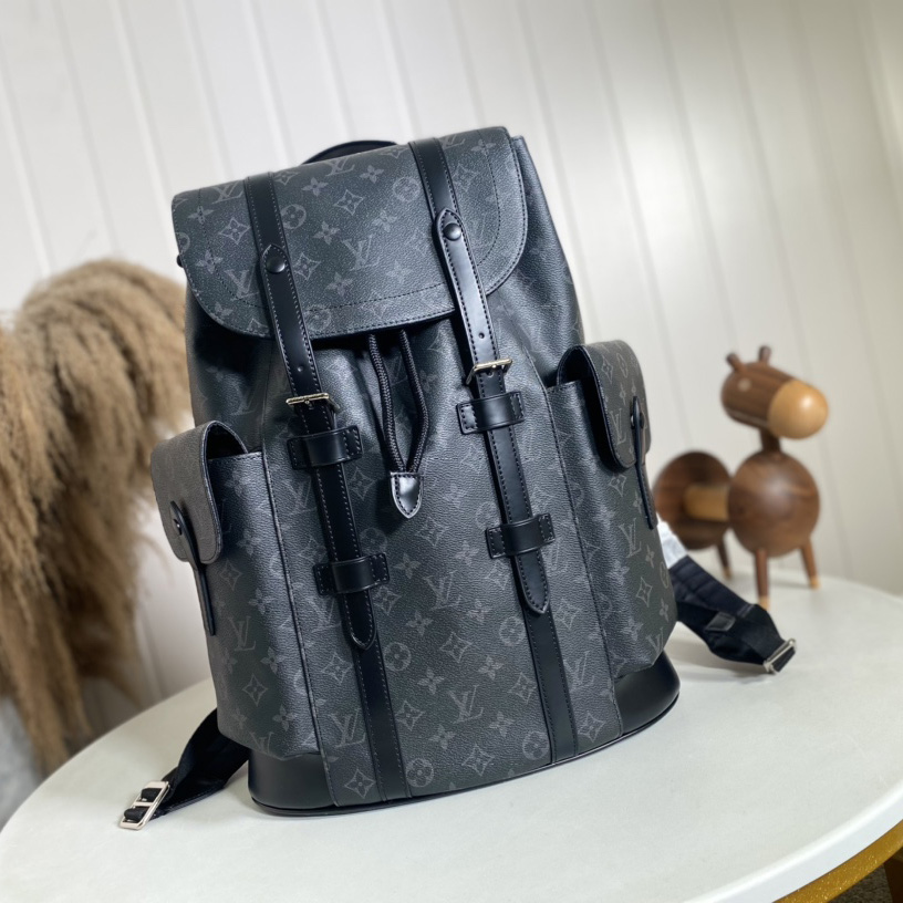 Louis Vuitton Monogram Montsouris Backpack(38 x 44 x 21cm)   M41379 - everydesigner