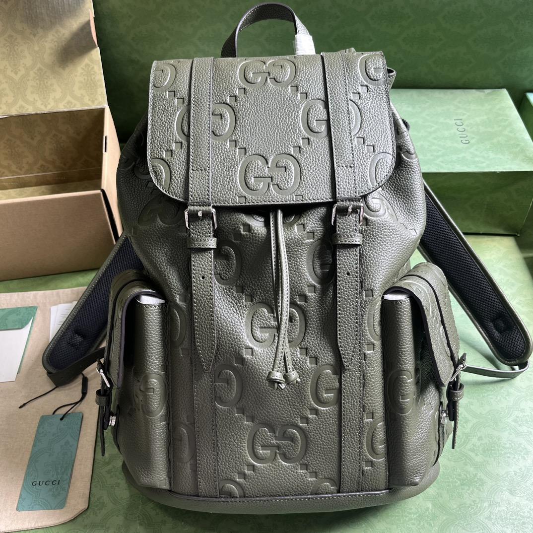 Gucci Jumbo GG Backpack(34-41-12cm) - everydesigner